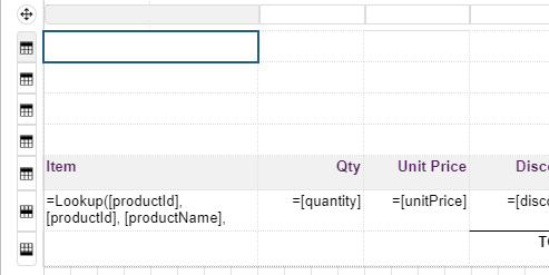 Add Rows to tableOrderDetails Table